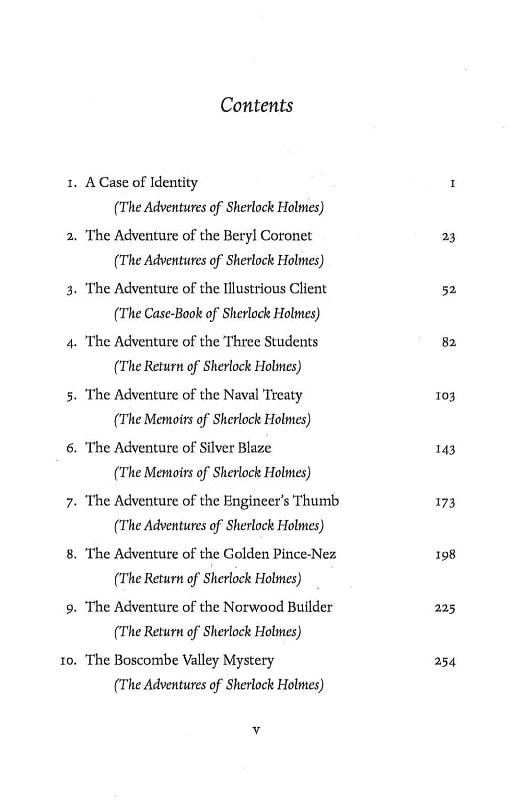The Adventure of the Engineer's Thumb and Other Cases