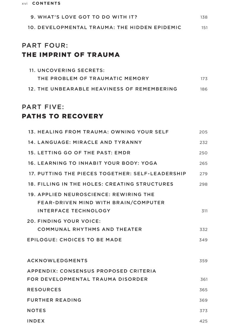The Body Keeps the Score. Mind, Brain and Body in the Transformation of Trauma The Body Keeps the Score. Mind, Brain and Body in the Transformation of Trauma