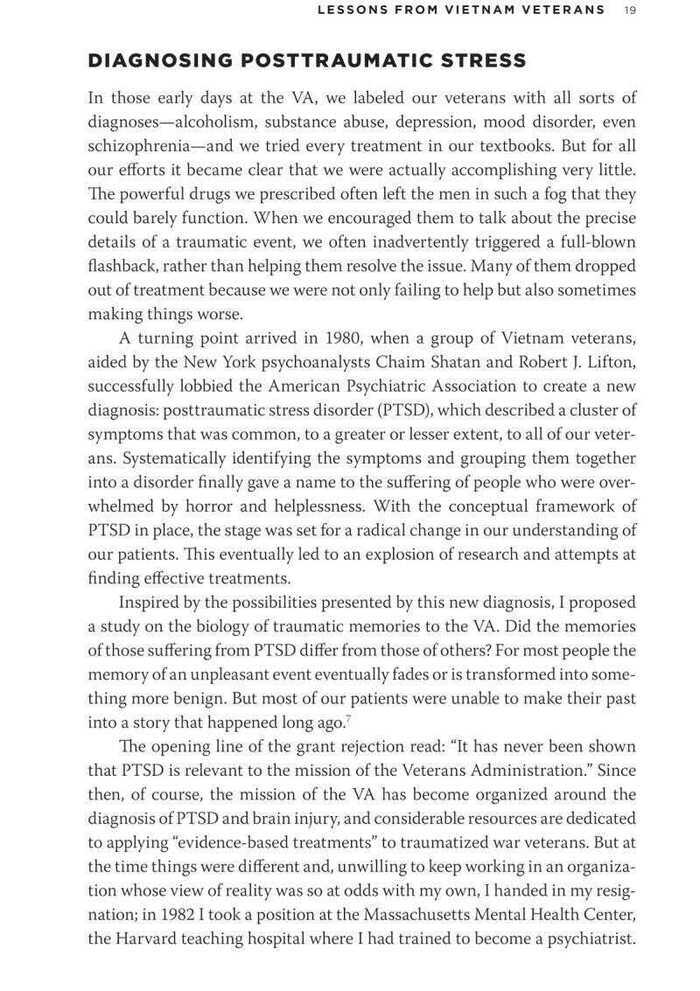 The Body Keeps the Score. Mind, Brain and Body in the Transformation of Trauma The Body Keeps the Score. Mind, Brain and Body in the Transformation of Trauma