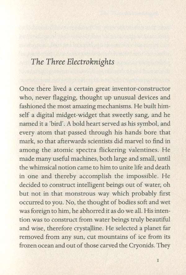 The Three Electroknights. S. Lem The Three Electroknights. S. Lem