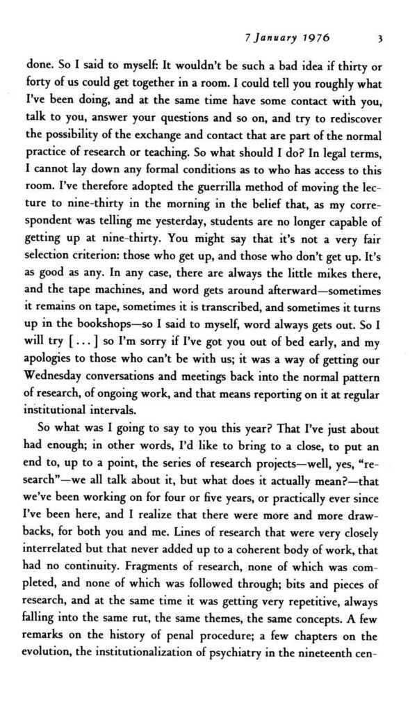 Society Must Be Defended. Michel Foucault Society Must Be Defended. Michel Foucault