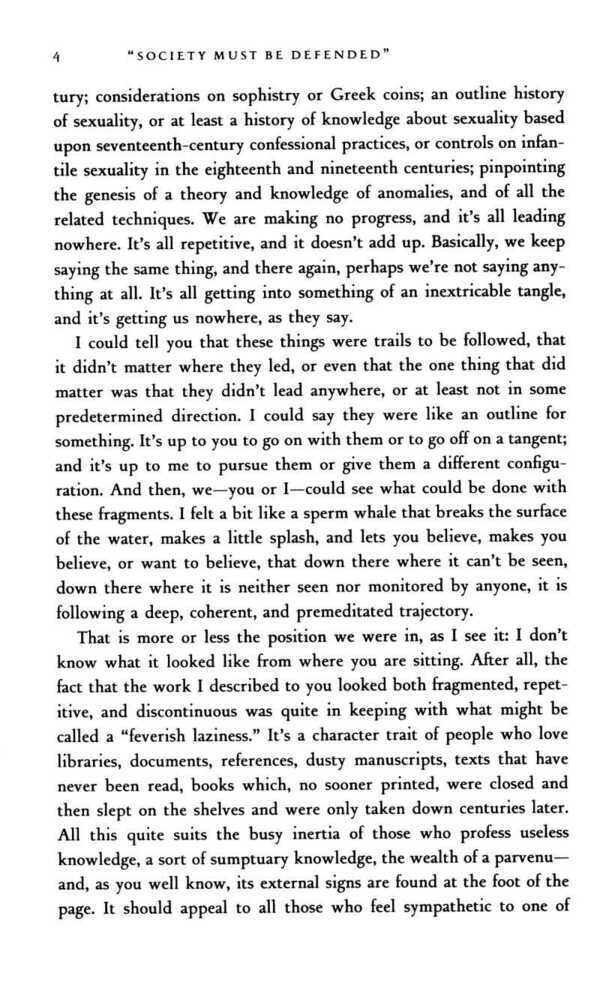 Society Must Be Defended. Michel Foucault Society Must Be Defended. Michel Foucault
