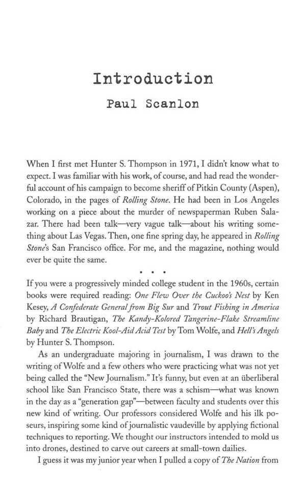 Fear and Loathing at Rolling Stone. Hunter S Thompson Fear and Loathing at Rolling Stone. Hunter S Thompson