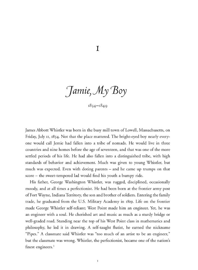 Whistler. A Life for Art's Sake Whistler. A Life for Art's Sake
