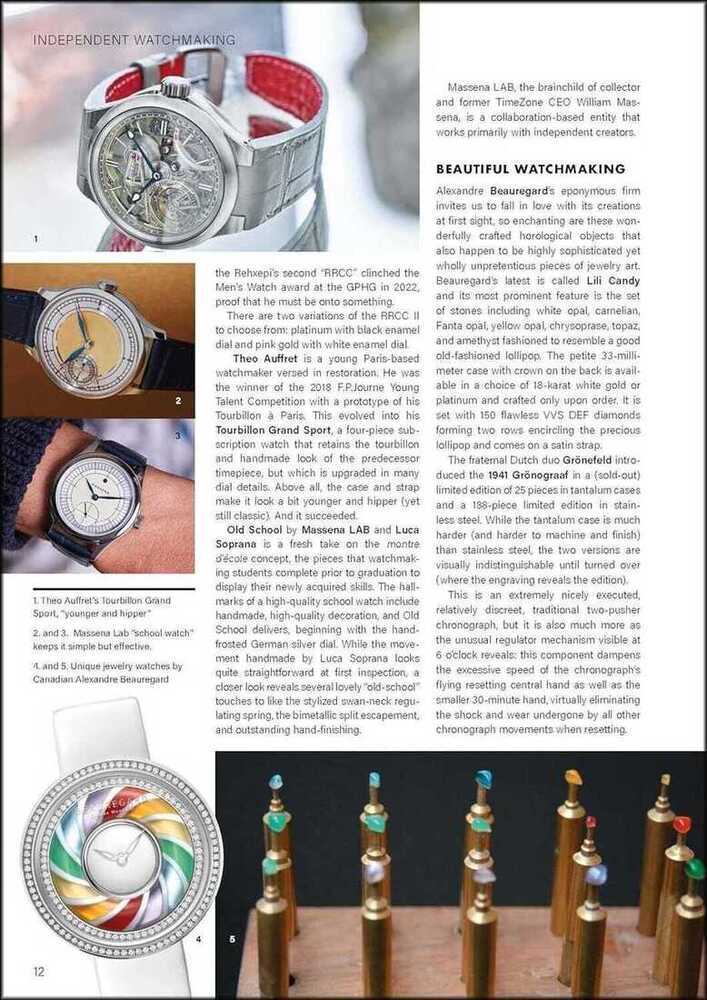 Wristwatch Annual 2023. The Catalog of Producers, Prices, Models, and Specifications Wristwatch Annual 2023. The Catalog of Producers, Prices, Models, and Specifications