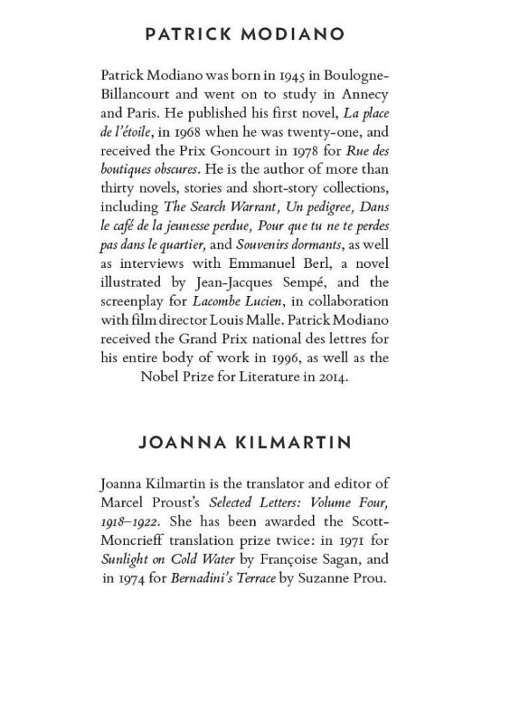 The Search Warrant. Patrick Modiano The Search Warrant. Patrick Modiano