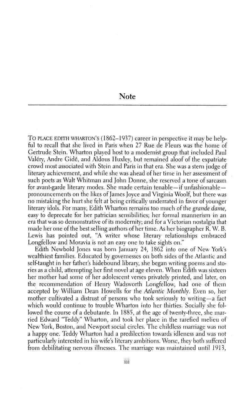 The Age Of Innocence. Edith Wharton The Age Of Innocence. Edith Wharton