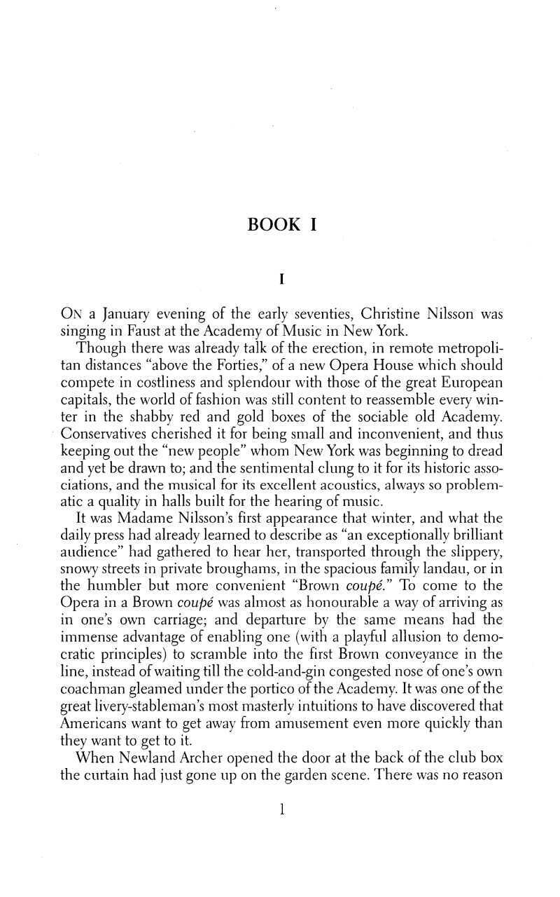 The Age Of Innocence. Edith Wharton The Age Of Innocence. Edith Wharton