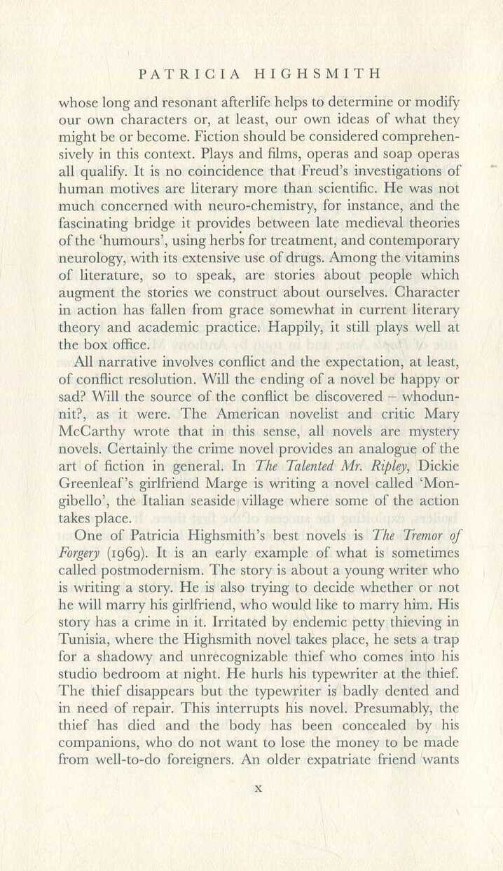 Talented Mr. Ripley. Patricia Highsmith Talented Mr. Ripley. Patricia Highsmith