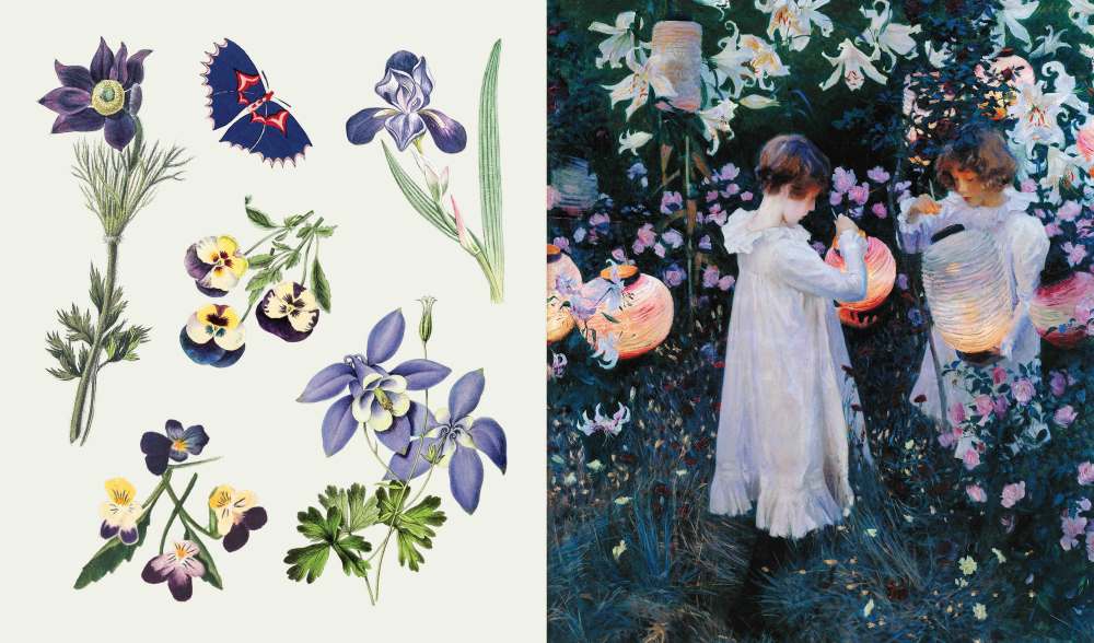 The Sticker Treasury of Blooms and Butterflies The Sticker Treasury of Blooms and Butterflies