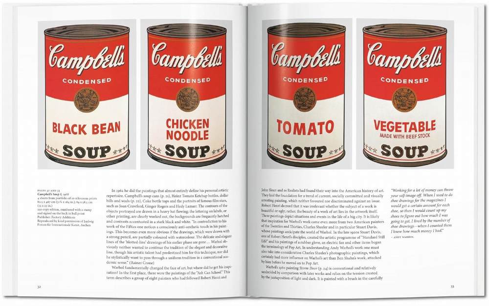 Warhol. Basic Art Series Taschen книга купити 📚 - Artalbums