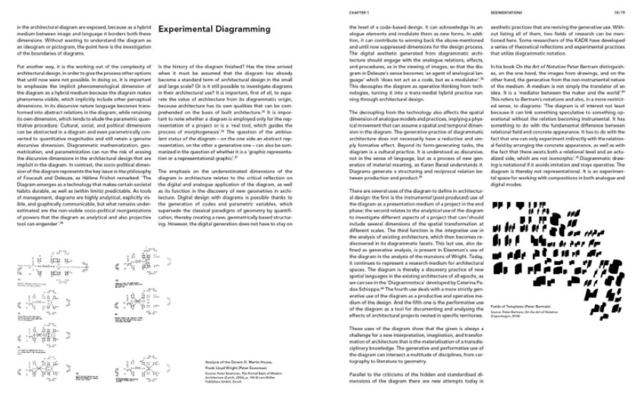 Experimental Diagrams in Architecture Experimental Diagrams in Architecture